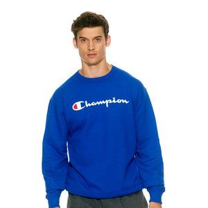 Champion Powerblend Cobalt Crew Fleece Sweatshirt